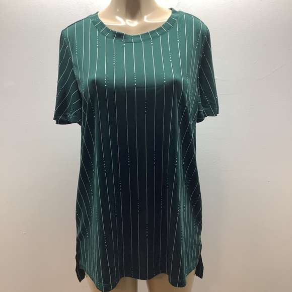 Alfani Size XL Women’s Green Flutter Sleeves New Without Tags - Picture 2 of 8